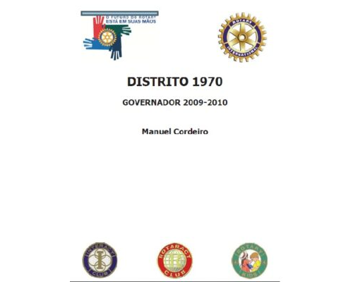 Distrito 1970 – Governador 2009-2010